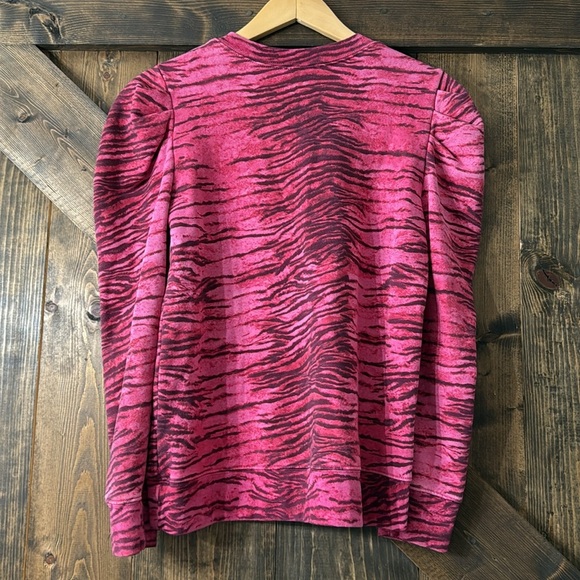 PAM & GELA Tiger Puff Sleeve Sweatshirt - Picture 8 of 13
